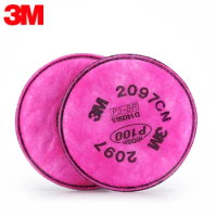 3M 2097 Particulate Filter With Gas Mask 6200, 7502 Use Series Respirator