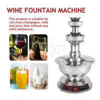 ITOP DHC3F Wine Fountain Machine Juice Waterfall Champagne/Beverage Fountain Machine 3 Layer Heating Maker Warmer 220V 110V
