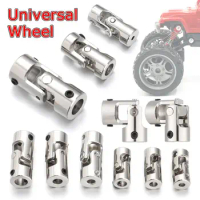 Universal Joint Rc Boat Car Metal Cardan Joint Gimbal Couplings Shaft Motor Connector 2mm/2.3mm/3mm/3.175mm/4mm/5mm/6mm/8mm