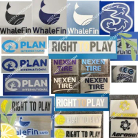 22-24 new badge whale fin patch Sponsor Right to Play Patch Gold IRight To Iron On Heat Transfer Soccer Patch Badge