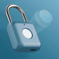 Youpin Youdian Electronic Lock Fingerprint Locks Smart Door Waterproof Digital Lock USB Charging Keyless Anti Theft Padlock