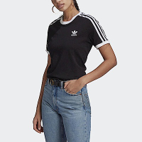 Adidas 3 Stripes Tee GN2900 女 短袖 上衣 T恤 運動 休閒 柔軟 棉質 國際尺寸 黑