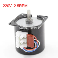 Electronic Component AC 220V 2.5RPM 14W Synchronous Gear Motor 60KTYZ