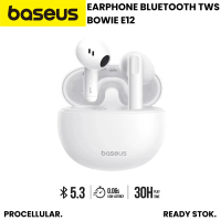 Baseus Tws Bowie E12 Headset Bluetooth 5.3 Earphone Earbuds IPX4