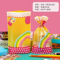 #N_A - 耶誕節平安夜蘋果袋子可愛糖果餅乾包裝袋幼稚園生日透明禮物袋