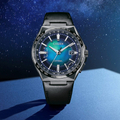 CITIZEN CB0215-18L 鈦金屬藍色光動能電波萬年曆男錶 42.5mm 千彩之海限量款