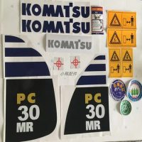 For KOMATSU Excavator Whole Sticker PC30 PC35 PC40MR-2 PC50MR-2 PC55MR-2 Decorative Stickers
