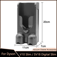 For Dyson V10 Slim / SV18 Digital Slim Vacuum Cleaner Charger Docking Station Wall Mount Holder Storage Rack Charging Base