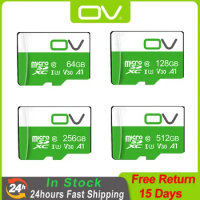 OV Original 16GB 32GB 64GB 128GB 256GB 512GB Micro Mini SD 10 Class Flash Memory Video TF Card V30 High Speed Monitoring Cards