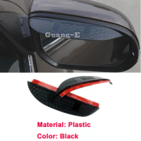 Car Rear Rearview Side Glass Mirror Trim Rain Shield Sun Shade Eyebrow Accessories For Nissan Note E13 e-POWER 2021-2024