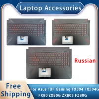 New For ASUS TUF Gaming FX504 FX504G FX80 ZX80G FZ80G;Replacemen Laptop Accessories Russian Keyboard With Backlight