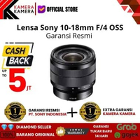 Kamerakamera Sony 10-18mm F/4 OSS / SEL1018 Lensa kamera Free Flter Nisi 62mm