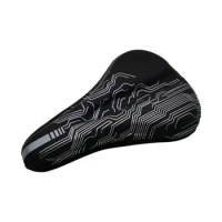 Soft Thickened Bicycle Seat Breathable Bicycle Saddle Seat Cover Comfortable Foam Seat Mountain Bike Cycling Pad Cushion Cover
