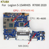 NM-D041 Motherboard，For Lenovo Legion 5-15ARH05 Laptop Motherboard ，CPU:R5-4600H ，100% Test
