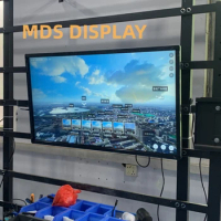 MDS 43 inch touch screen Indoor Wall Mounted Advertising LCD monitor product menu display easy to operate high quality