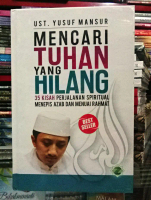 BUKU MENCARI TUHAN YANG HILANG 1 YUSUF MANSUR ZIKRUL BEST SELLER