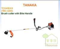 [ 家事達] 日本TANAKA TCG-40EAS U型硬管割草機39.8C.C/7.7KG(送割草盤+ 牛筋繩) 特價