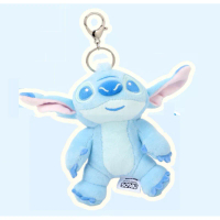 迪士尼史迪仔 毛絨公仔 鎖匙扣飾物(坐下) 站立