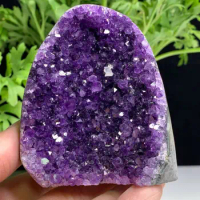 A +++ Amethyst Cluster Cave Purple Quartz Cluster Crystal Healing Gift 447.3g