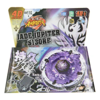 B-X TOUPIE BURST BEYBLADE Metal Fusion BB116A JADE JUPITER S130RB 4D System With Launcher Toy - STARTER SET WITH LAUNCHER
