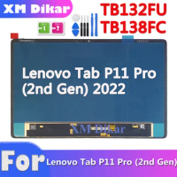 NEW LCD For Lenovo Tab P11 Pro (2nd Gen) 2022 TB132FU TB138 TB138FC LCD Display Touch Screen Digitizer Panel Full Assembly