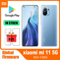 Global rom redmi Xiaomi 11 5G zoom 55W Smartphone Snapdragon 888 Octa-core 108MP Camera Android AMOLED Full Screen Android Phone