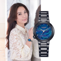 【CITIZEN 星辰】L系列 光動能 銀河藍大三針 女錶(EM0915-86N)