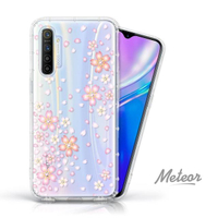【Meteor】realme XT 奧地利彩鑽空壓防摔手機殼(櫻花)