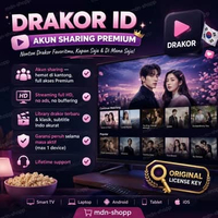 [Bonus Gantungan Kunci] Drakor id (Drama Korea) Premium Original (Akun Sharing)