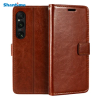 Case For Sony Xperia 1 Vi Wallet Premium PU Magnetic Flip Case Cover With Card Holder And Kickstand For Sony Xperia 1 IIIIII