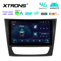 9" Android 12 OS Car Multimedia System Player GPS Radio for Mercedes-Benz E-Class W211 2002-2008 &amp; CLS-Class W219 2005-2006