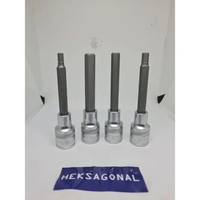Tekiro mata kunci sock shock hex bit long type L ketok 1/2 inch BPN 6mm