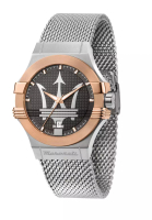 Maserati 【2年保養】 瑪莎拉蒂 Potenza 銀色鋼款手錶 R8853108007