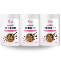 [adatvfaa] 3 Pack Bella All Natural Probiotics Iced Coffee - 500g