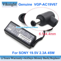Genuine 19.5V 2.3A AC Adapter VGP-AC19V67 VGP-AC19V76 VGP-AC19V69 for Sony VAIO FIT14A SVF15NA1GM SVF15N1B4E SVF152C29M Charger