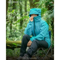 Jaket Gunung Gorpcore Waterproof - Jaket Hiking Inner Polar  Yonko Series