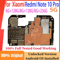 Logic Board for Redmi Note 10 Pro 5G Motherboard Original Unlocked Full Chips Mainboard for Redmi Note10 Pro 5G Plate Good Work