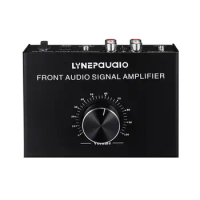 Headphone Speaker Amplifier, Booster, Front Stereo Signal Amplifier, with Volume Control Suitable for Signal Amplifier