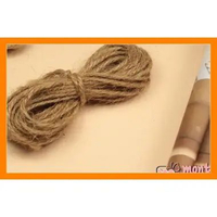5 Yards Tali Goni Coklat Natural 2 mm (TLC08) FTN Craft
