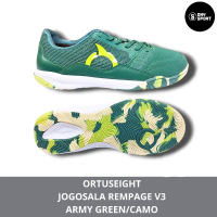 SEPATU FUTSAL ORTUSEIGHT JOGOSALA RAMPAGE V3 100%ORI GREEN