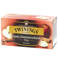 英國唐寧茶 TWININGS-異國香蘋茶包 APPLE，CINNAMON&amp;RAISIN 2g*25入/盒-【良鎂咖啡】