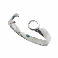 316L Stainless Steel Cool Polishing Spanner Bangle