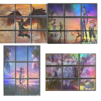 9Pcs/set Soul Land Cards Deluxe Edition Anime Doula Continent Card Box Rare Puzzle CR SP Collection Card Children Birthday Gifts