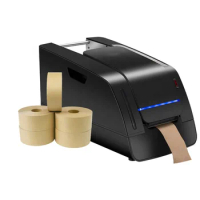 CohoMachine Gummed Tape Machine Gummed Paper Tape Dispenser Kraft Tape Dispenser Automatic