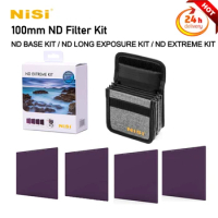 NiSi 100mm Neutral Density Filter Kit ND 0.9 (3-Stop) ND 1.8 (6-Stop) ND 3.0 (10-Stop) ND 4.5 (15-Stop) Filter Optional