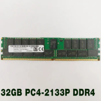 1 pcs 32G 32GB For MT Memory 2RX4 2133 ECC REG RAM High Quality Fast Ship PC4-2133P DDR4