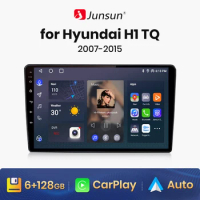 Junsun V1 AI Voice Wireless CarPlay Android Auto Radio for Hyundai H1 TQ 2007-2015 4G Car Multimedia GPS 2din autoradio