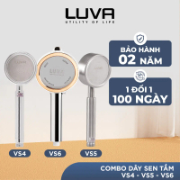 【Mới 2025】 Vòi sen tắm LUVA VS4/VS5 chính hãng, bảo hành 1 năm, đổi lỗi 100 ngày, inox 304