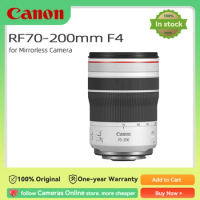 Canon RF70-200mm F4 L IS USM Telephoto Long Zoom Mirrorless Camera Lens RF70200 for Canon EOS RP R R10 R7 R6 R5 R3 RF 70-200mm