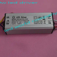 free shipping 50W IP67 Waterproof LED Driver AC85-250V to DC15-34V 1500mA for 50W High Power LED Light 50W led driver